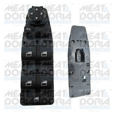 Switch, window regulator